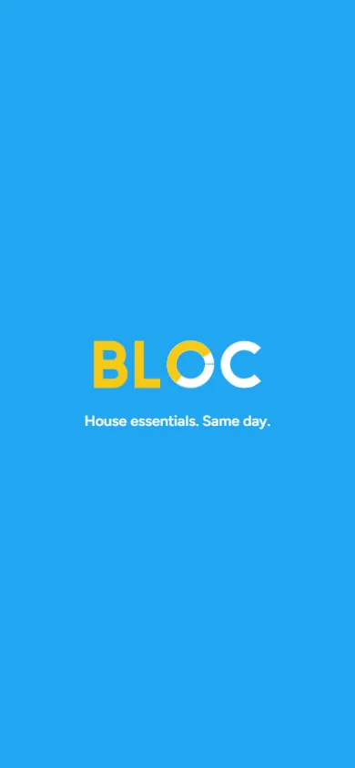 The Bloc site on a phone